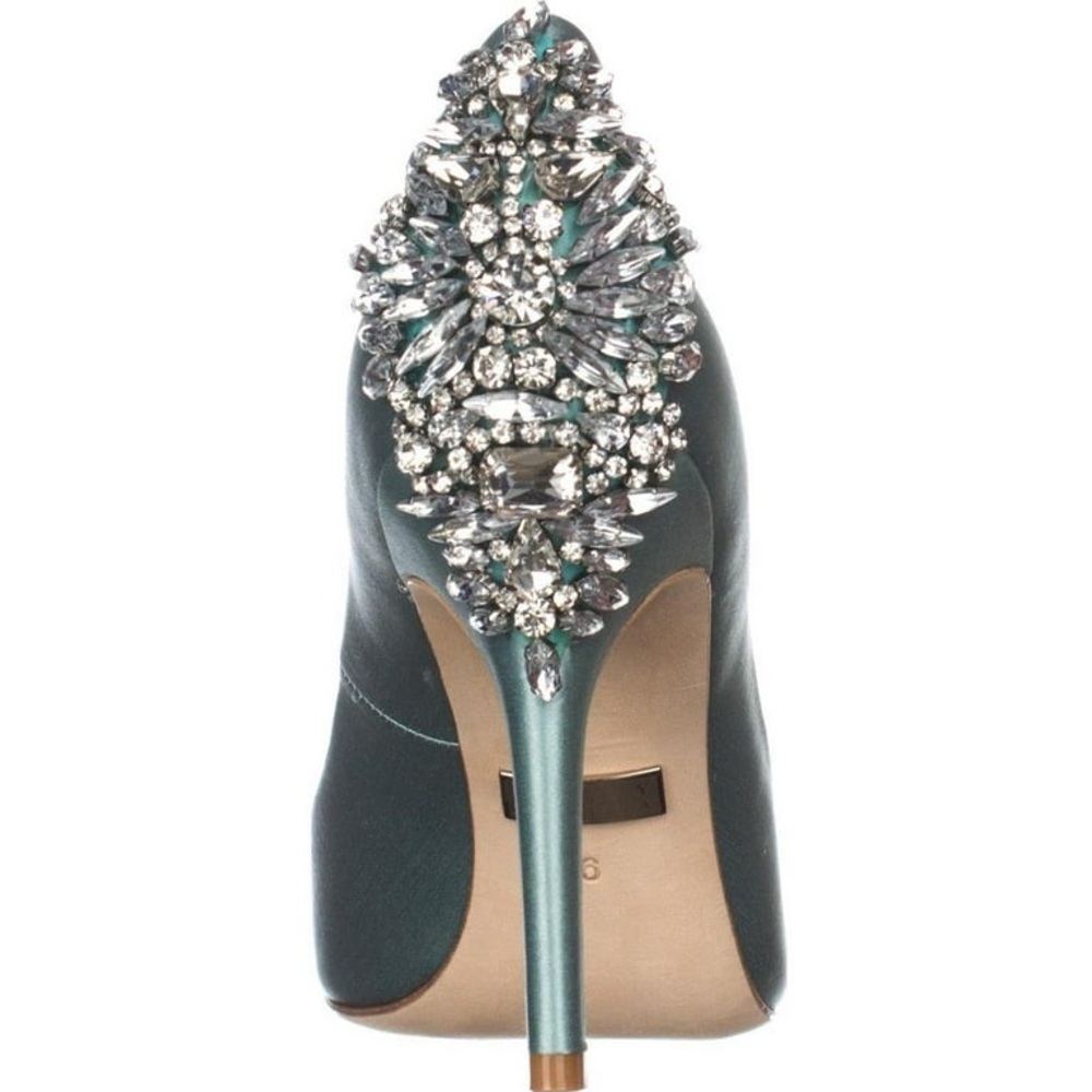 BADGLY MISCHKA KIARA PEEP TOE STILETTOS - Picture 8 of 14